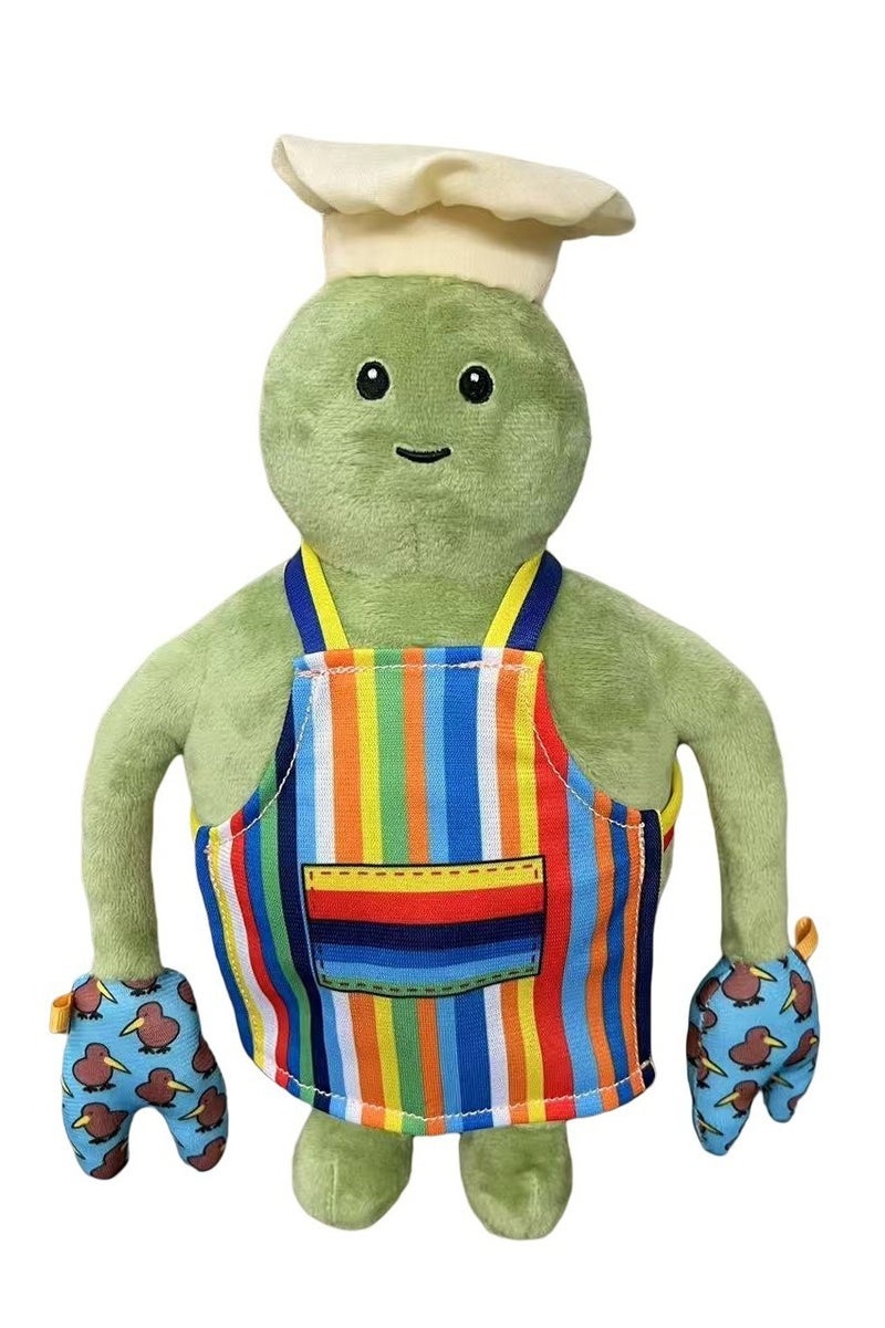The Tiny Chef show plush cartoon animated doll beautifully restores the character image - Image 1